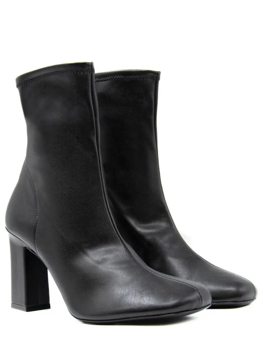 Ботильоны кожаные