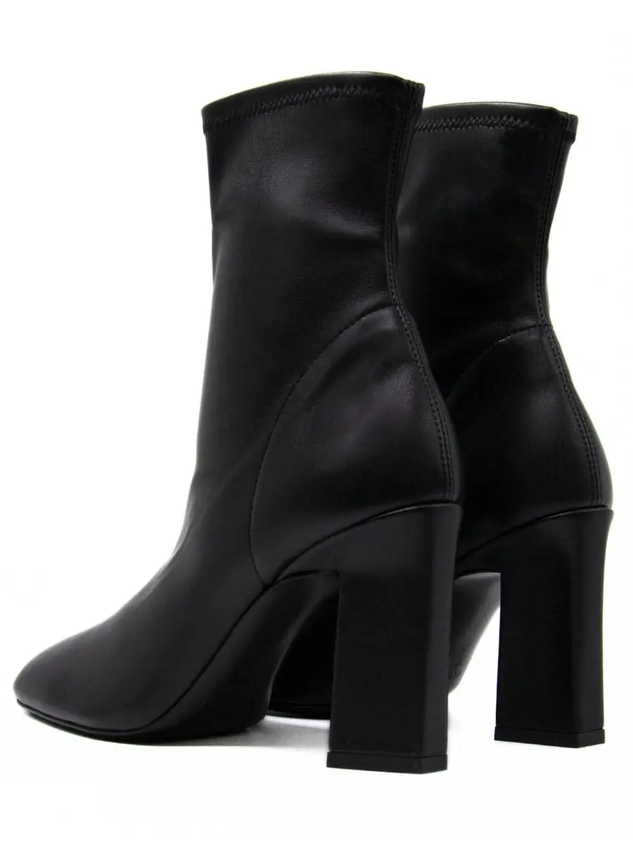 Ботильоны кожаные
