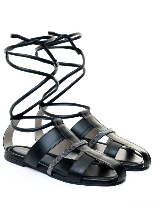 Сандалии кожаные FABIANA FILIPPI