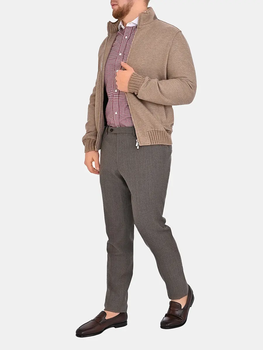 Брюки шерстяные