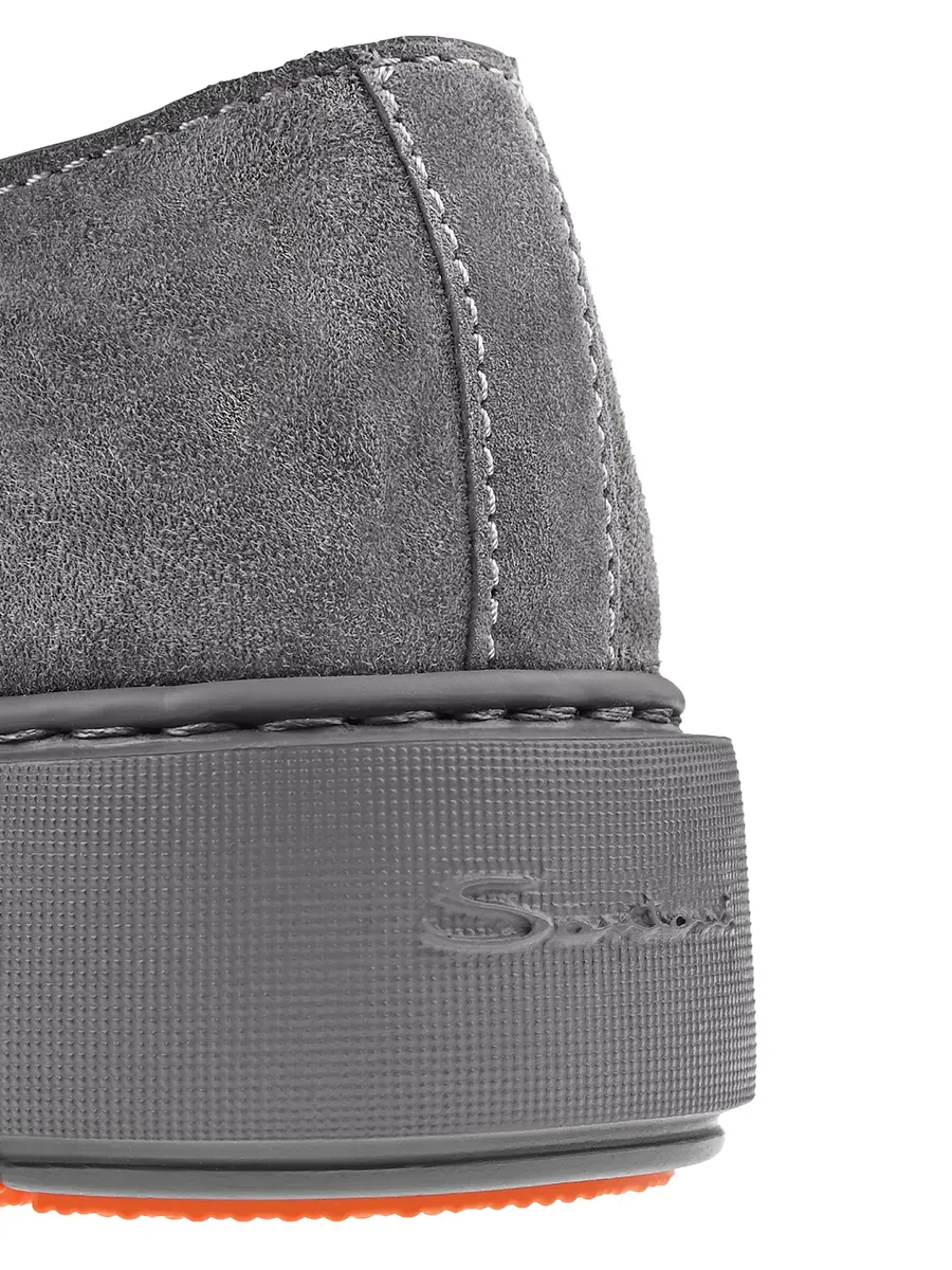 Кеды замшевые