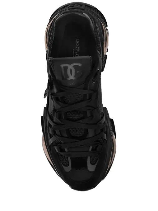Кроссовки комбинированные DOLCE & GABBANA
