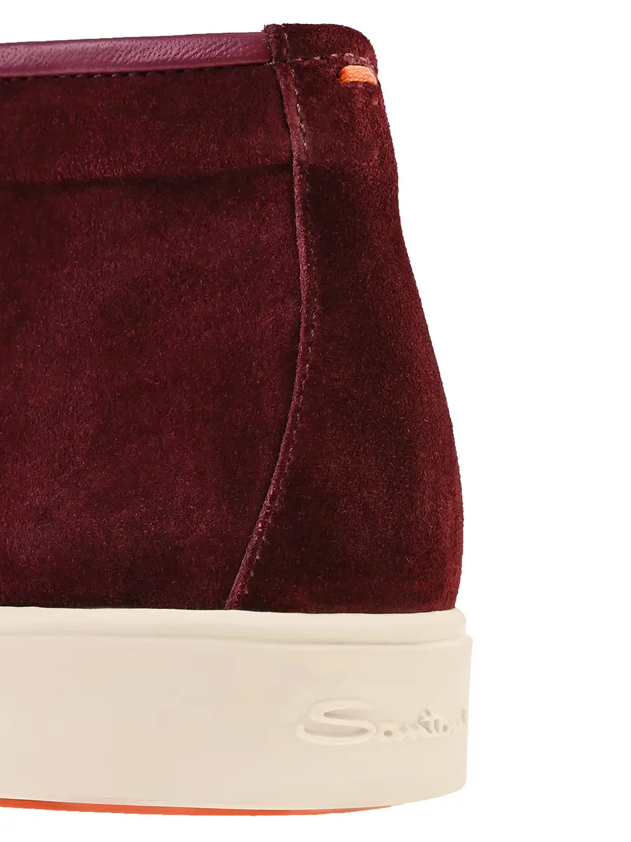 Ботинки замшевые