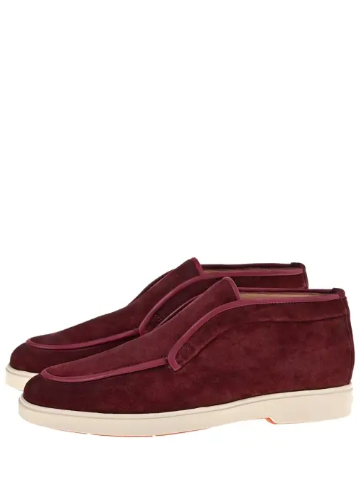 Ботинки замшевые SANTONI