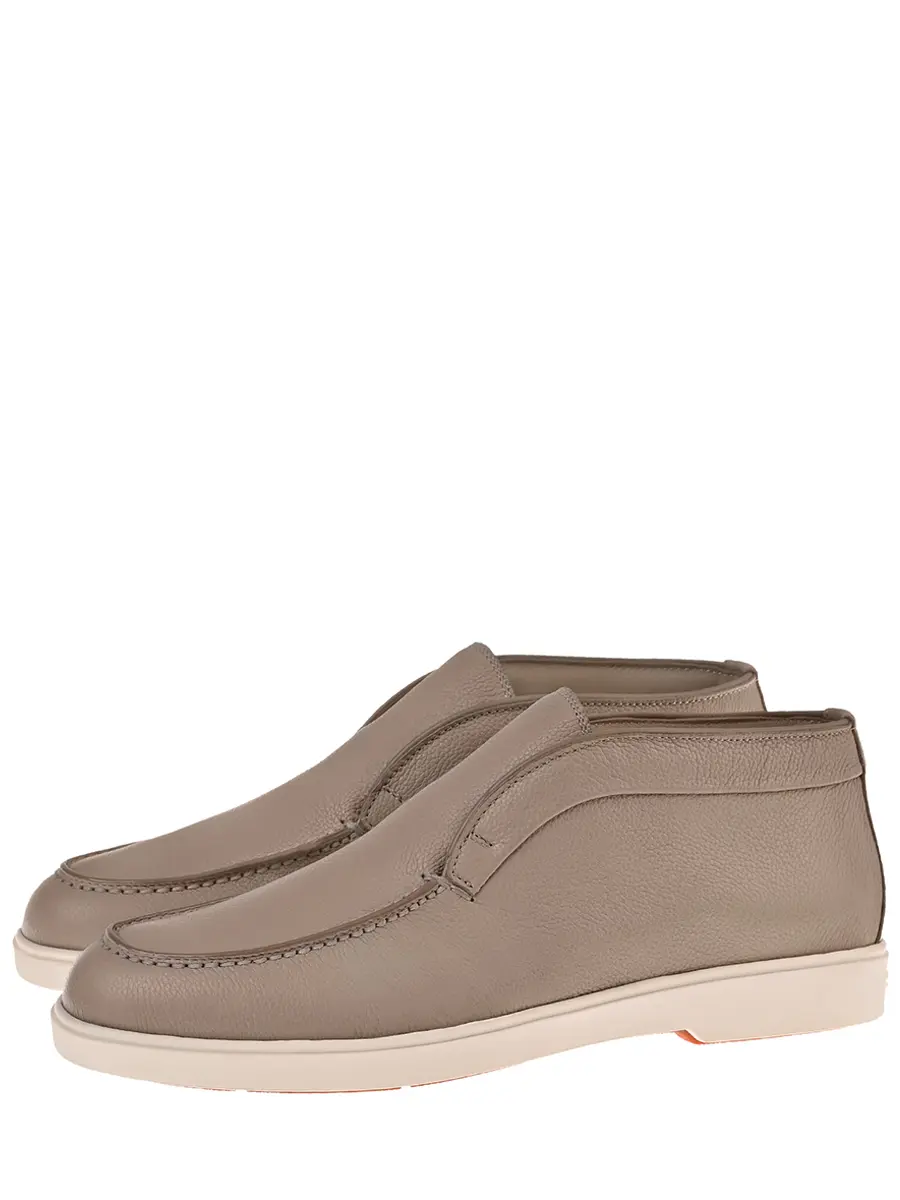 Ботинки кожаные