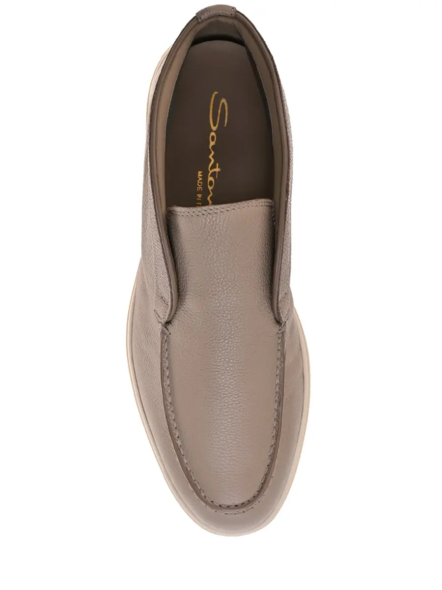 Ботинки кожаные