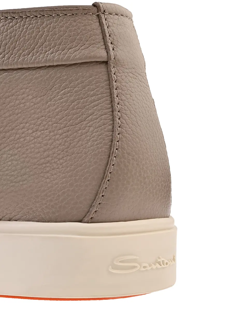 Ботинки кожаные