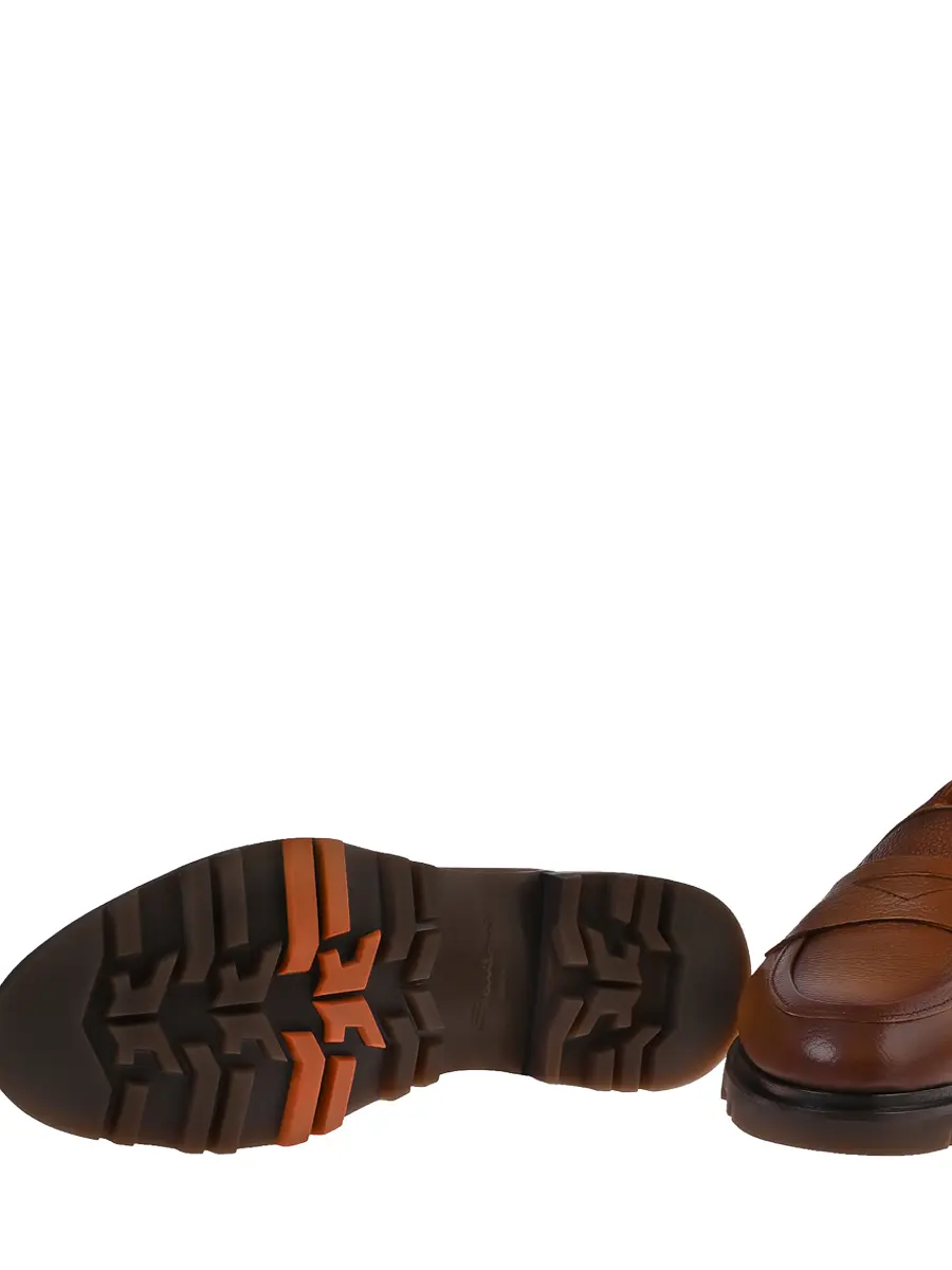 Лоферы кожаные