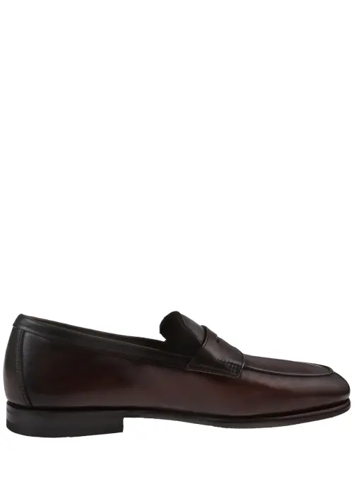 Лоферы кожаные SANTONI