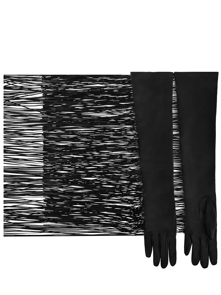 Перчатки кожаные