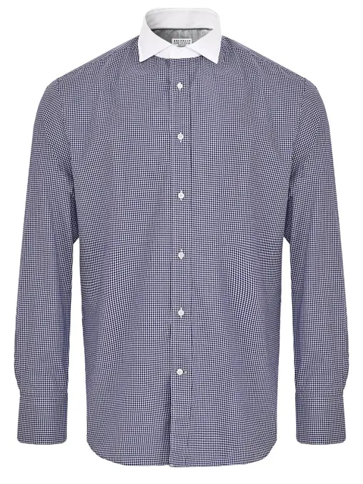 Рубашка хлопковая BRUNELLO CUCINELLI