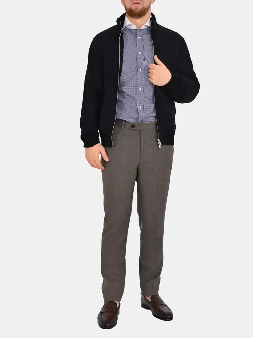 Рубашка хлопковая BRUNELLO CUCINELLI