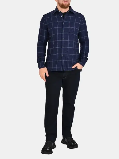 Рубашка в клетку KITON