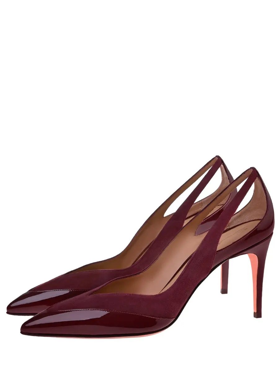 Туфли комбинированные