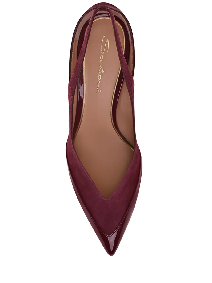 Туфли комбинированные