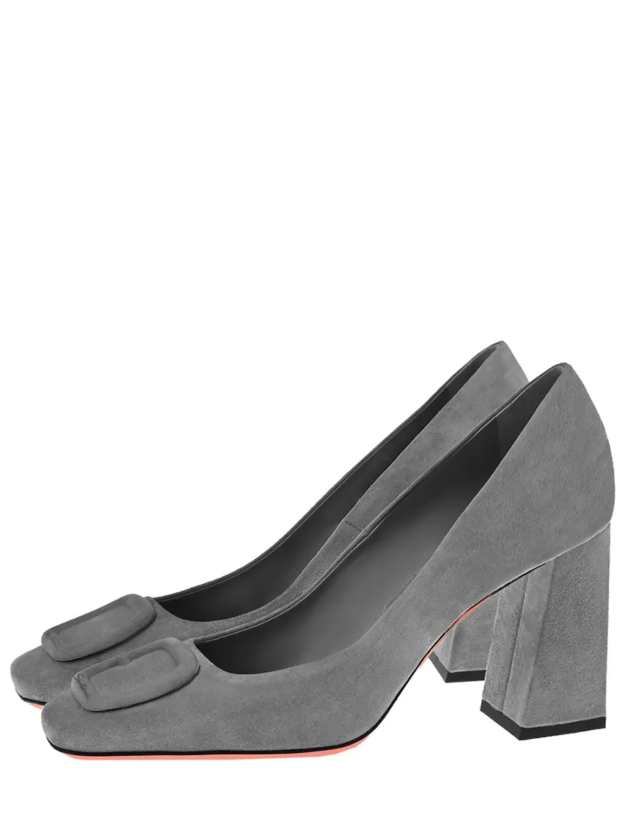 Туфли замшевые