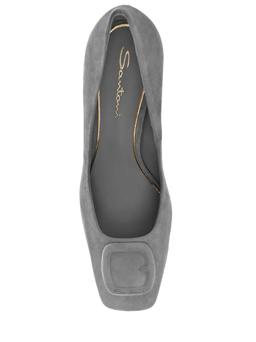 Туфли замшевые