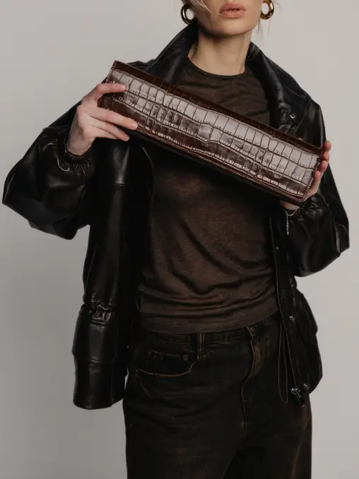 Клатч кожаный CLUTCH XL PARS