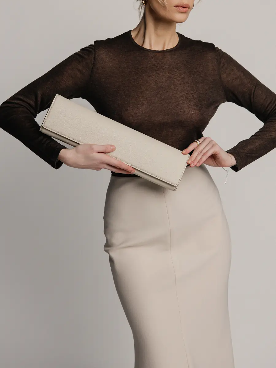 Клатч кожаный CLUTCH XL