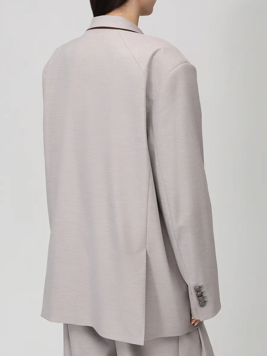 Жакет шерстяной Volume classic