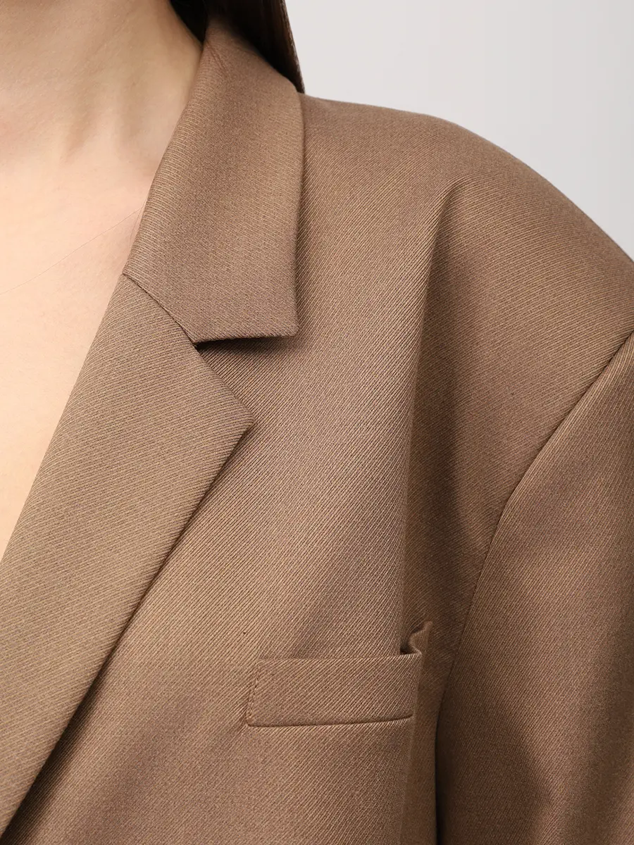 Жакет шерстяной Volume classic