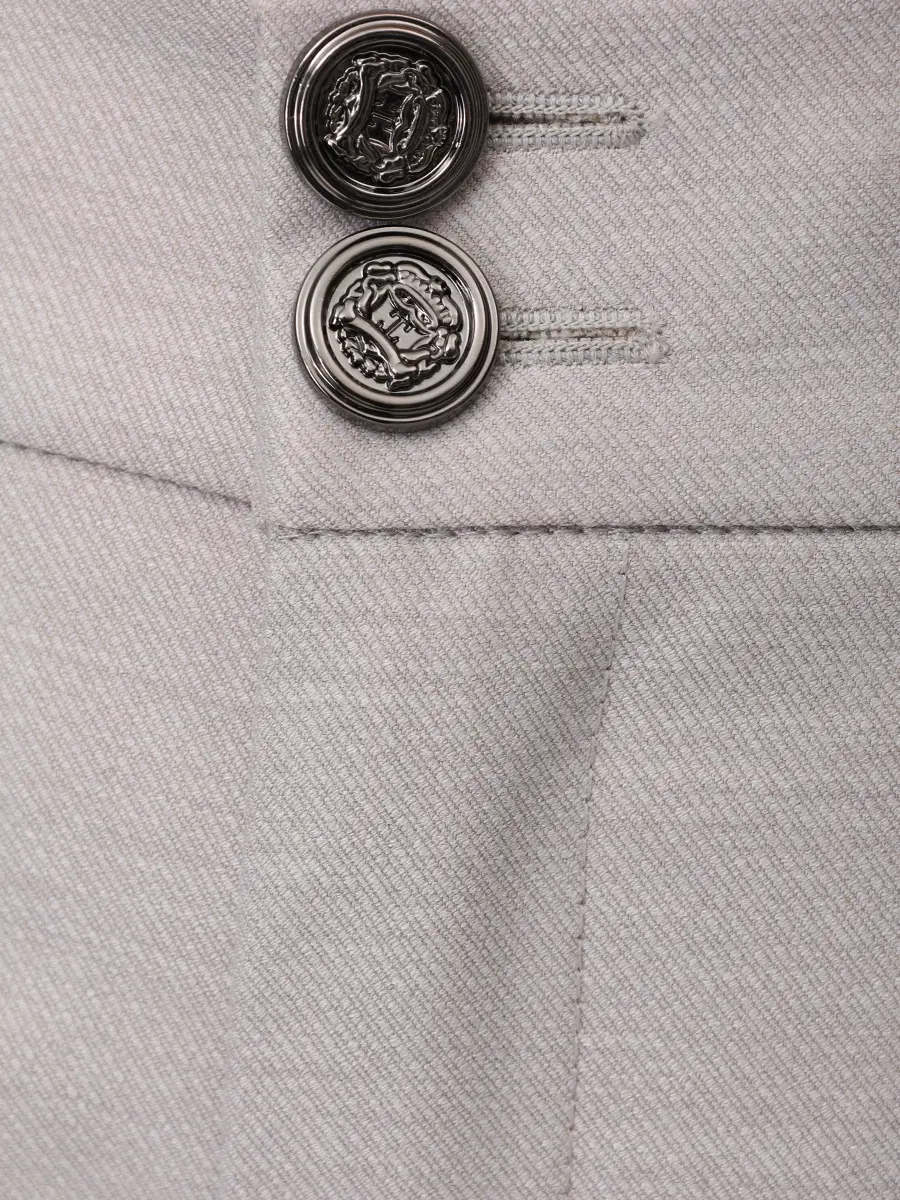 Брюки из шерсти и вискозы Volume classic