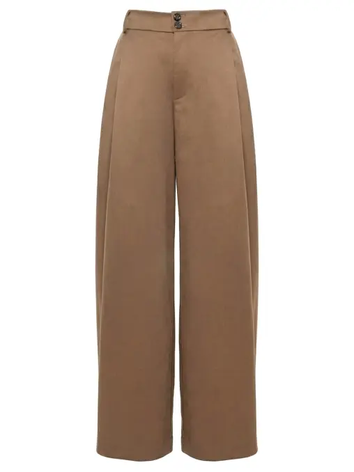 Брюки из шерсти и вискозы Volume classic URBAN MIRROR