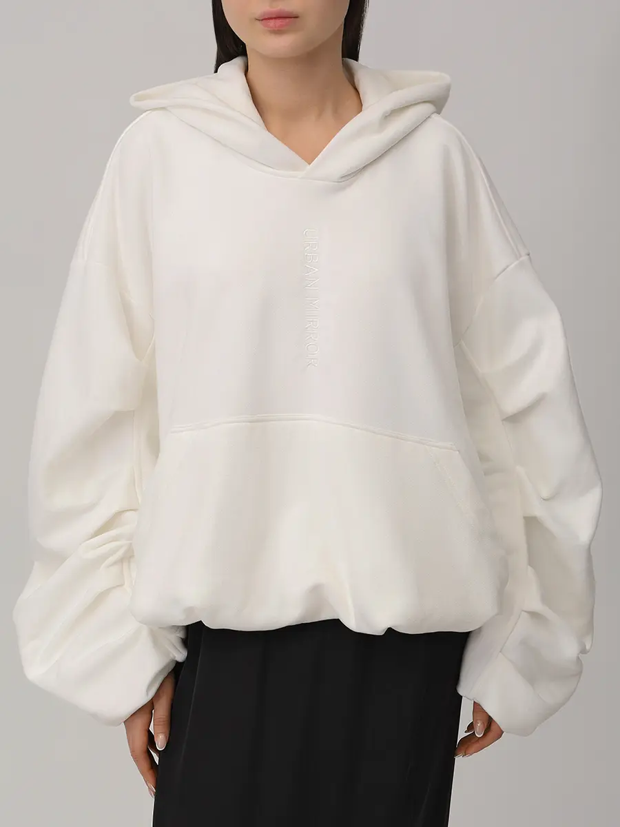 Худи хлопковое Volume