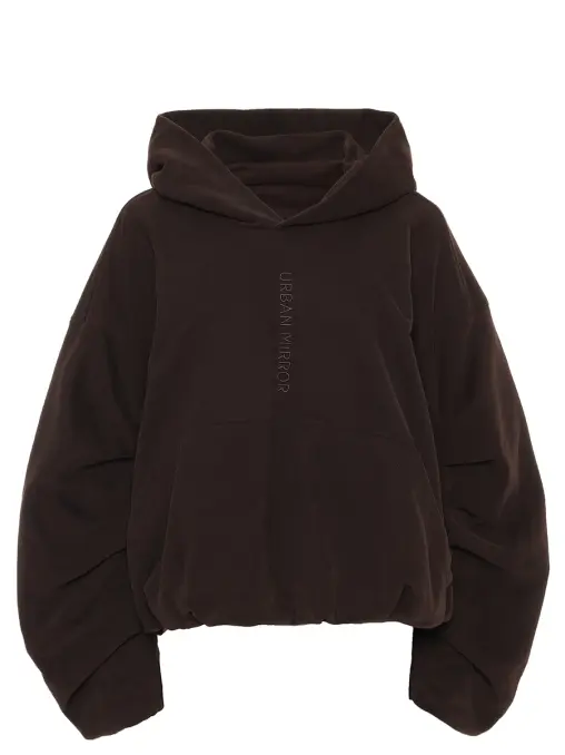 Худи хлопковое Volume URBAN MIRROR