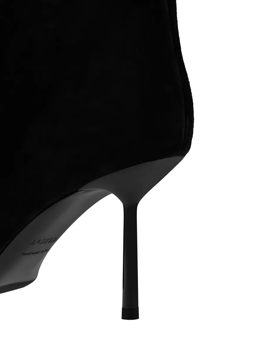 Ботильоны замшевые