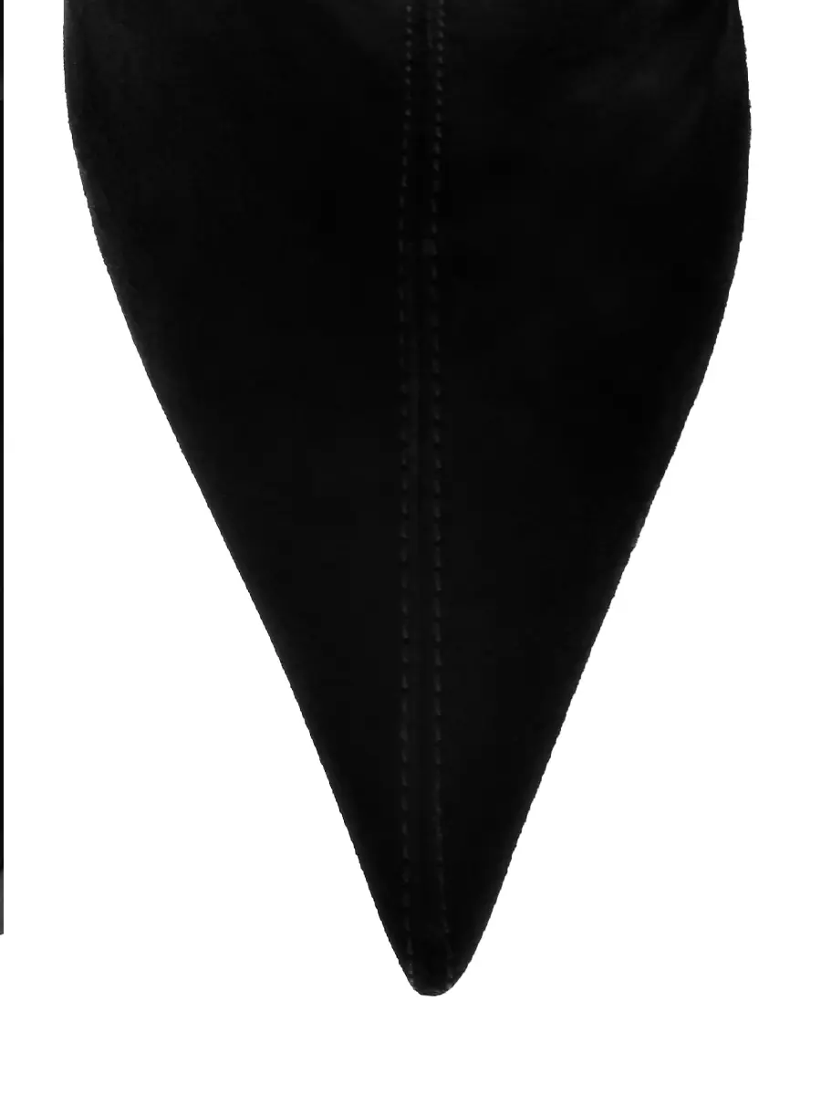 Сапоги замшевые