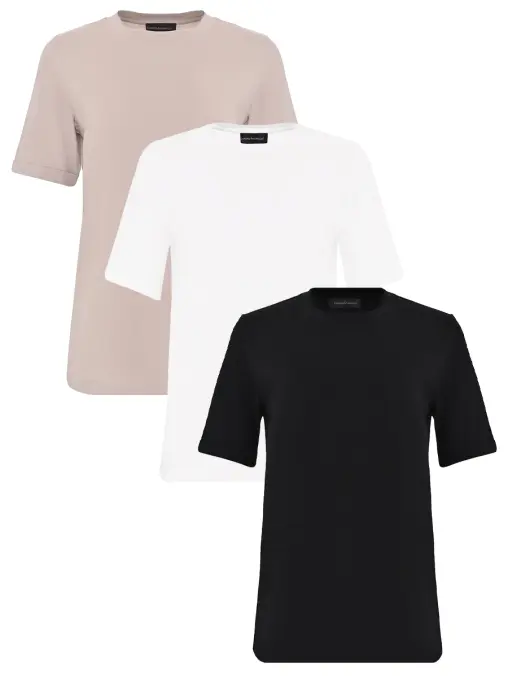 Набор из трех хлопковых футболок LORENA ANTONIAZZI