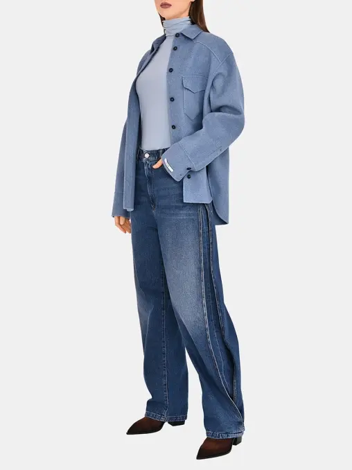 Рубашка шерстяная SPORTMAX