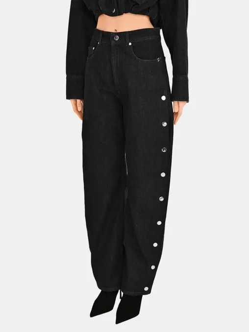 Джинсы хлопковые SPORTMAX