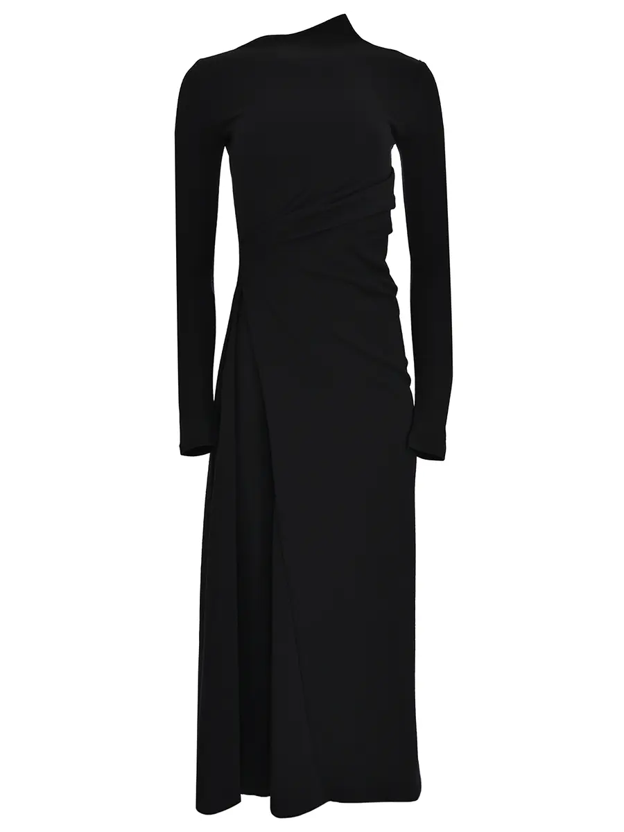 Платье однотонное