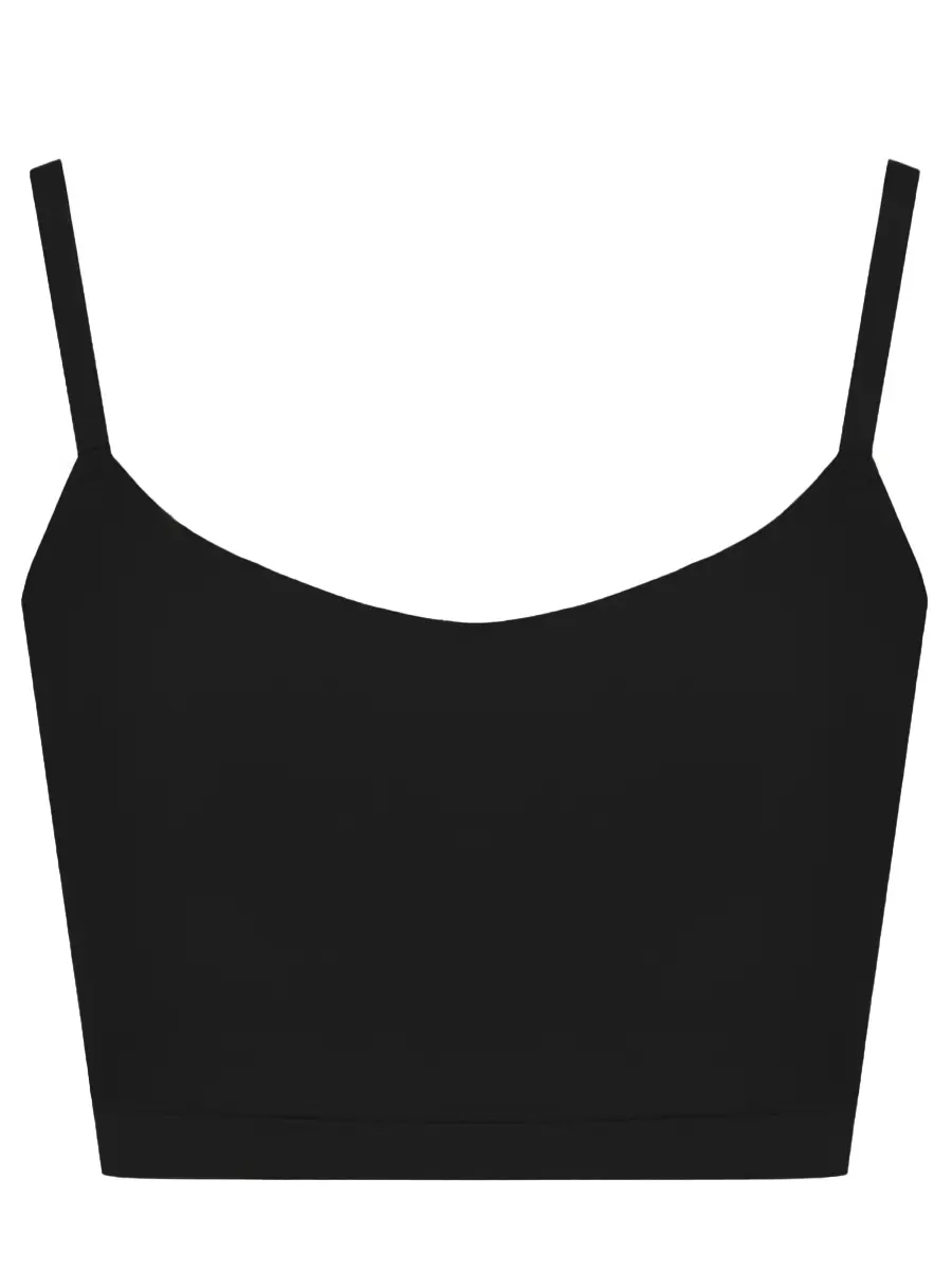 Бюстгальтер-топ однотонный