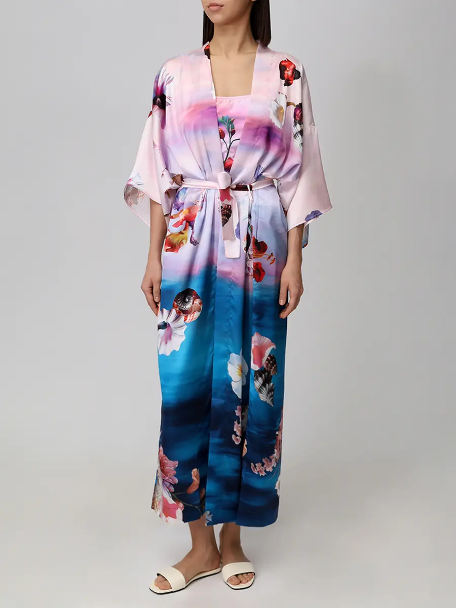 Кимоно с принтом