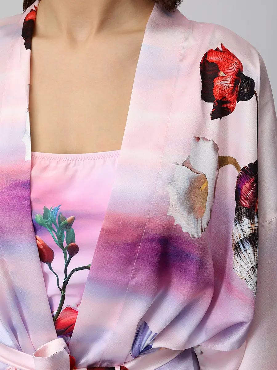 Кимоно с принтом