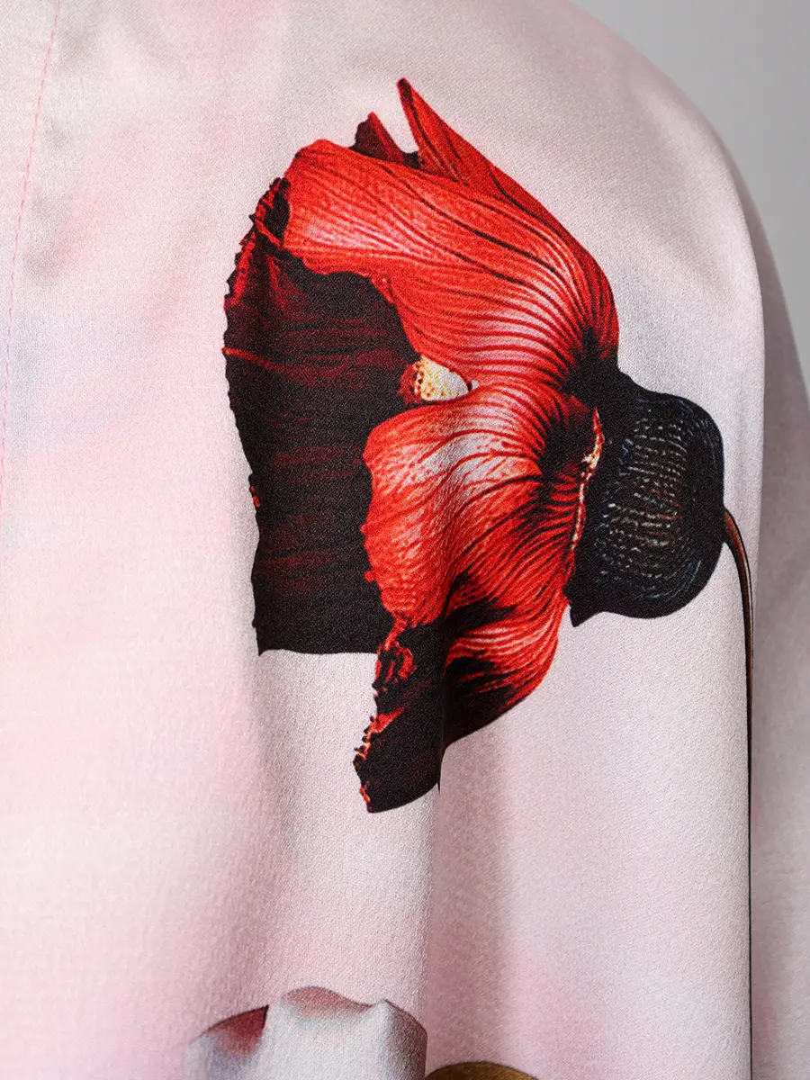 Кимоно с принтом