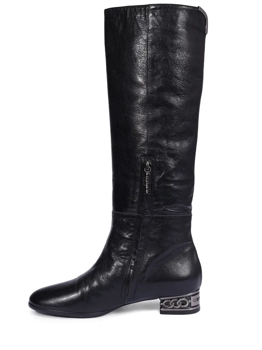 Сапоги кожаные