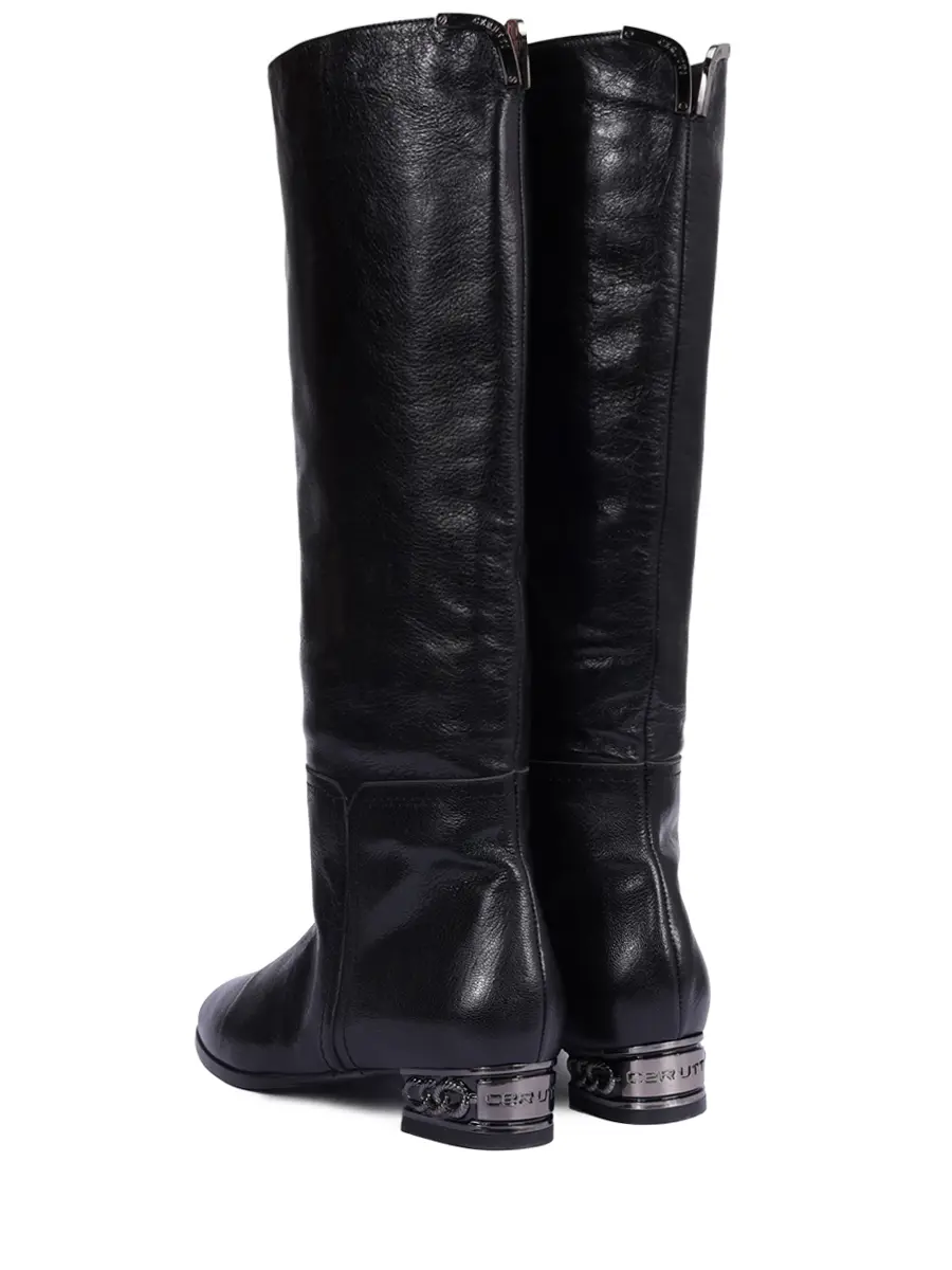 Сапоги кожаные