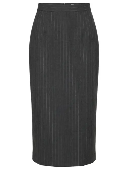 Юбка Graphite long шерстяная WHITE LILY