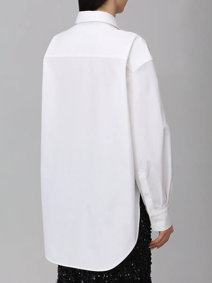 Рубашка LILY SLIT хлопковая