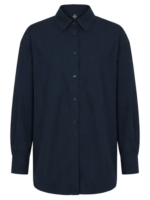 Рубашка LILY SLIT хлопковая WHITE LILY