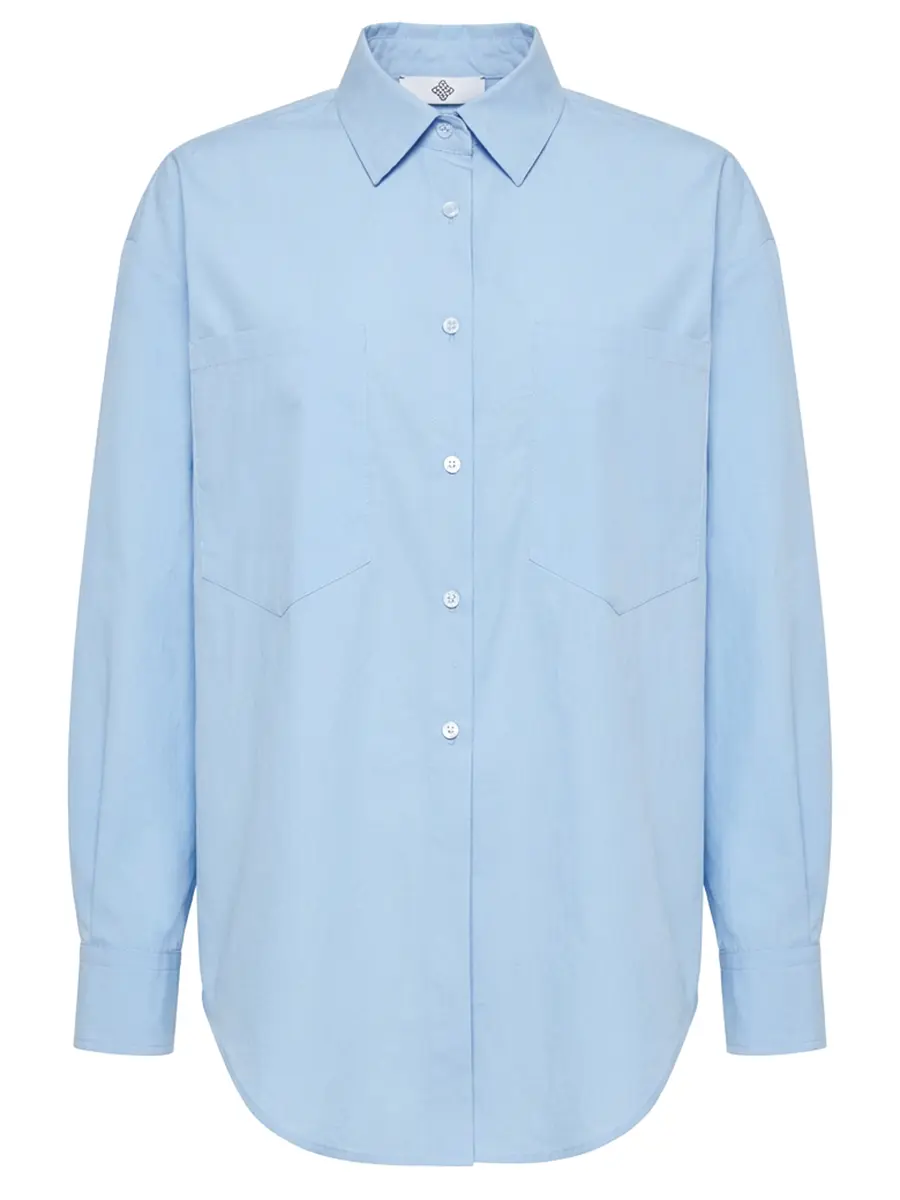 Рубашка LILY SLIT хлопковая