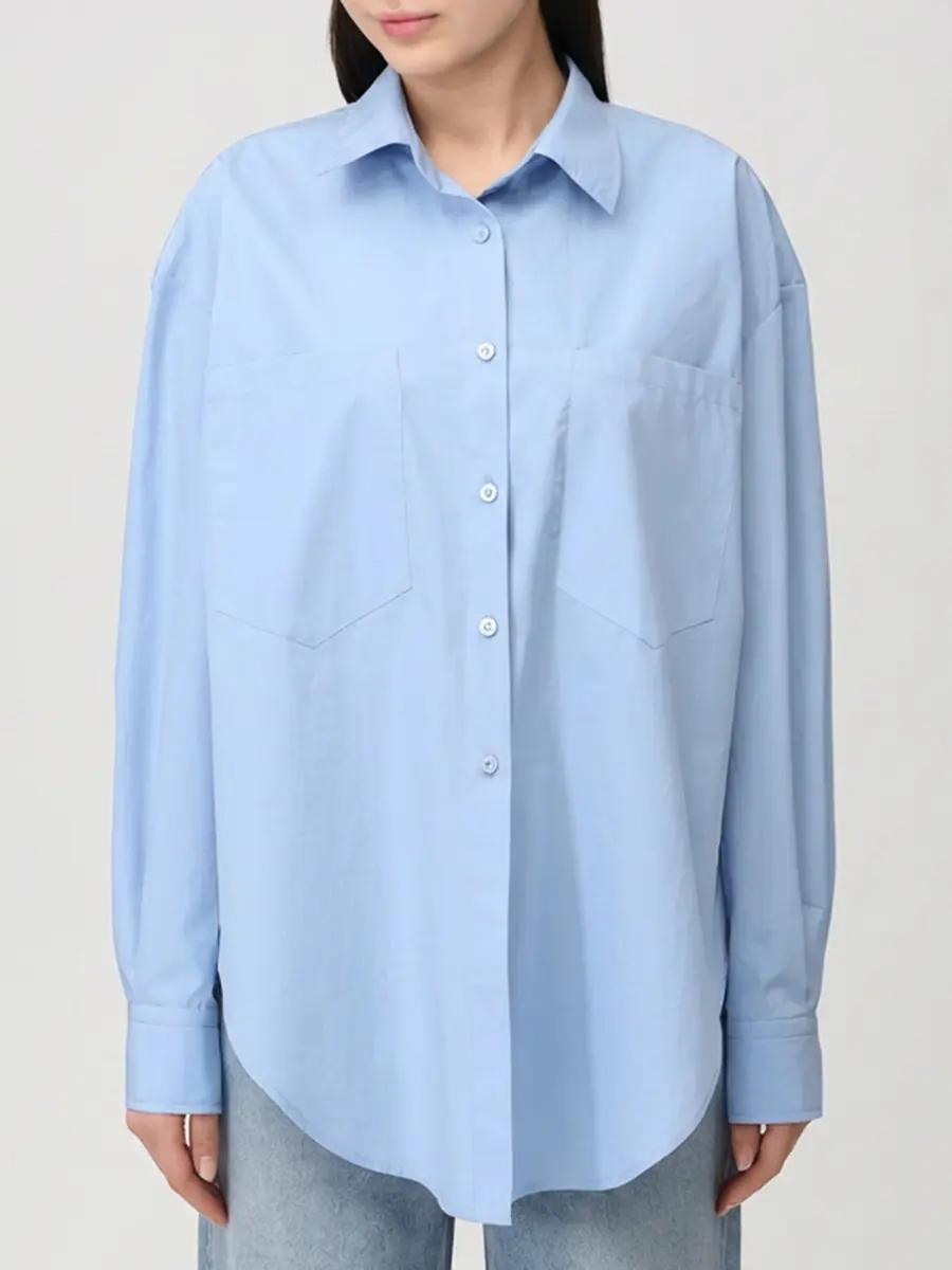 Рубашка LILY SLIT хлопковая