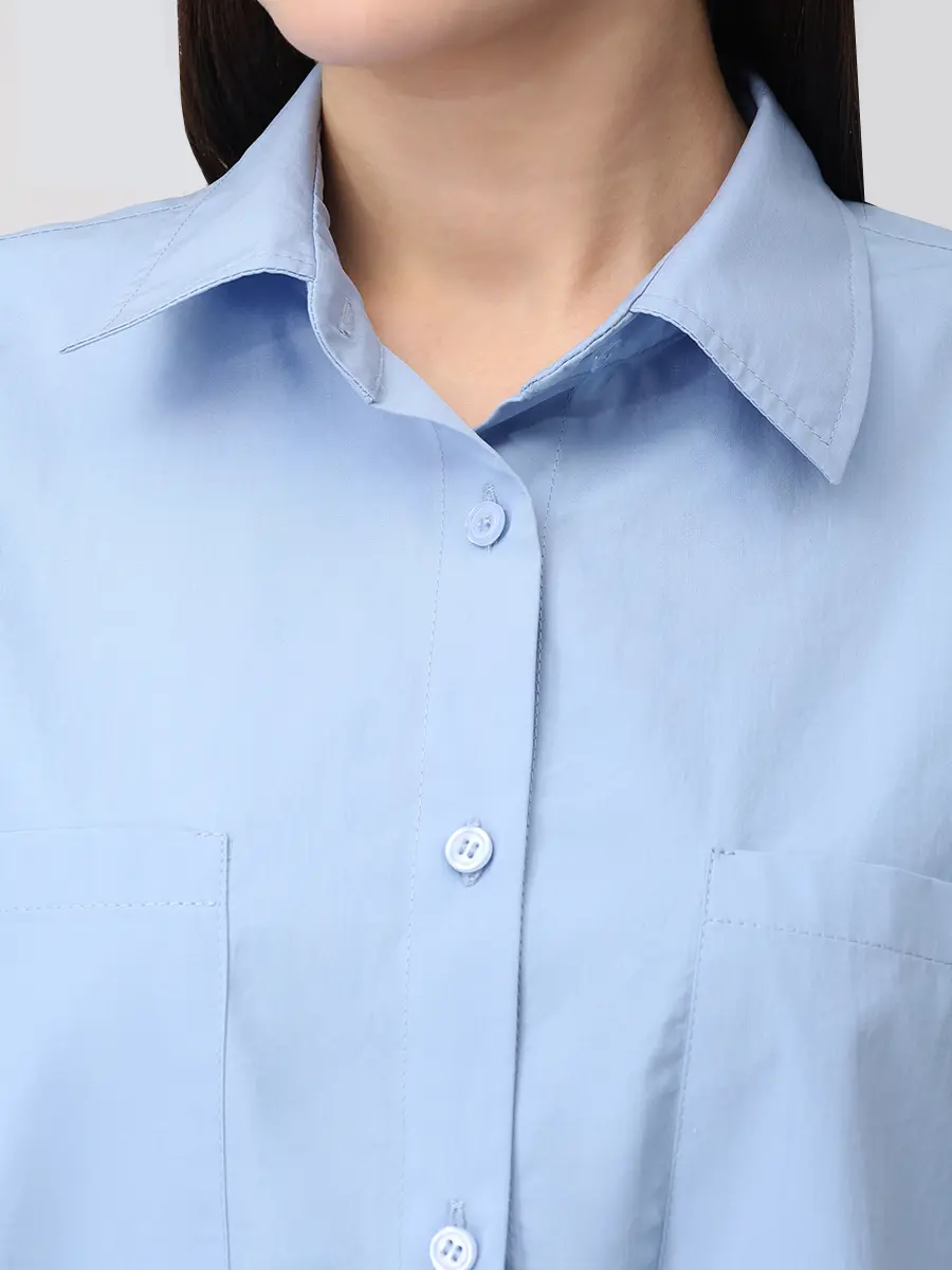 Рубашка LILY SLIT хлопковая