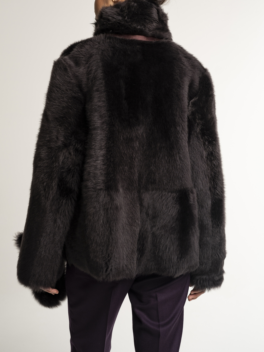 Дубленка двустороння AMOR из натуральной овчины