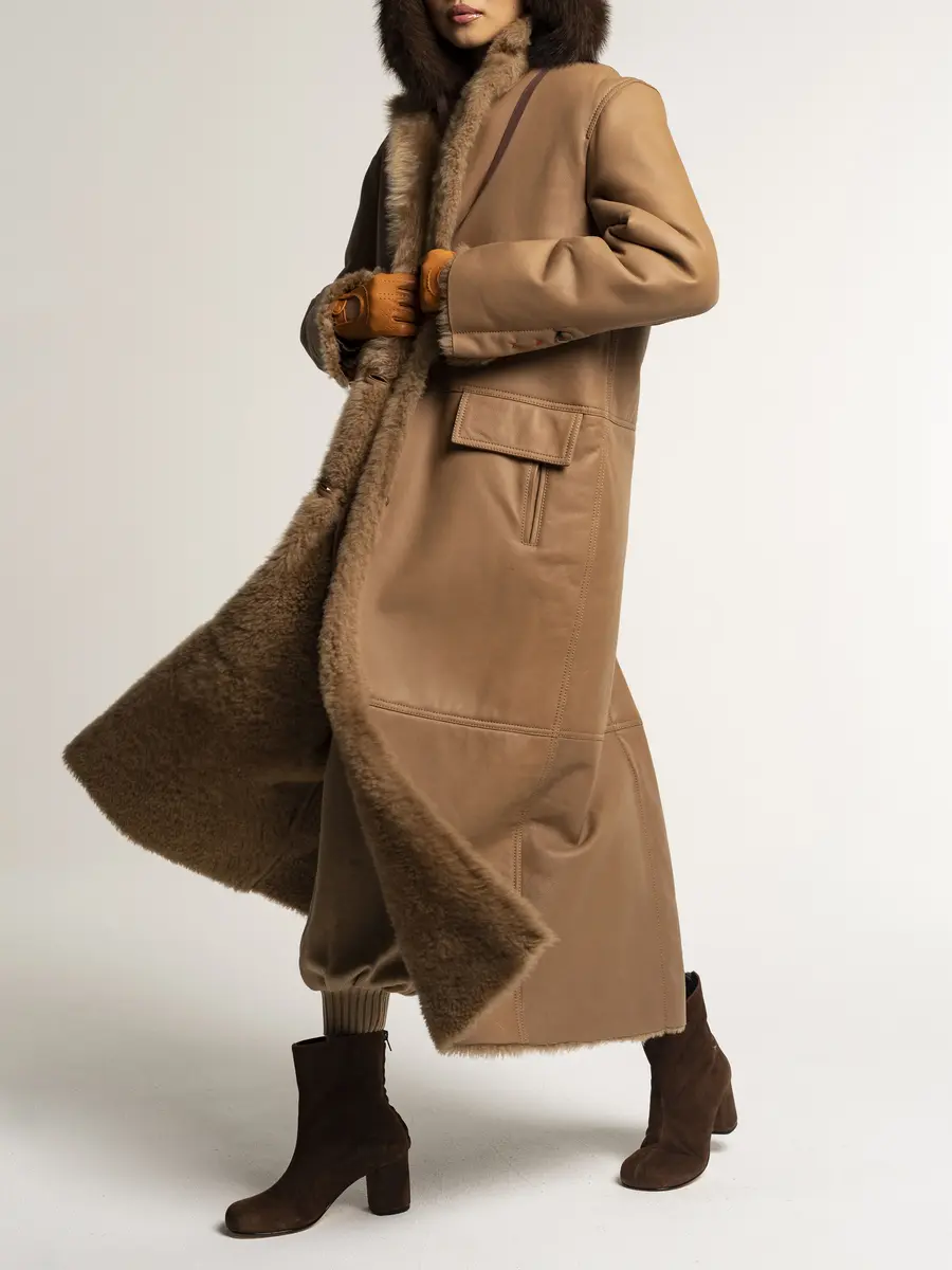 Дубленка POLAR из натуральной овчины