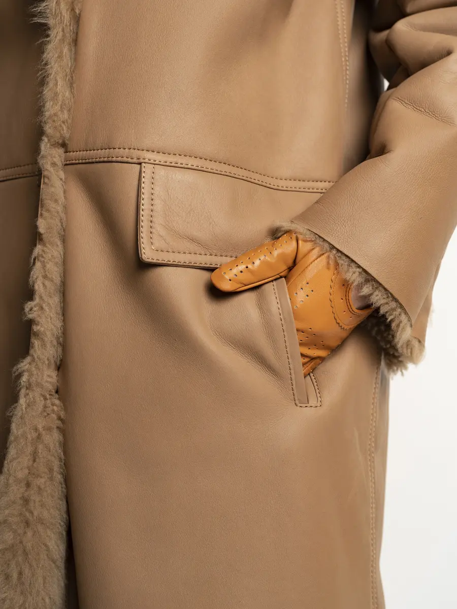 Дубленка POLAR из натуральной овчины